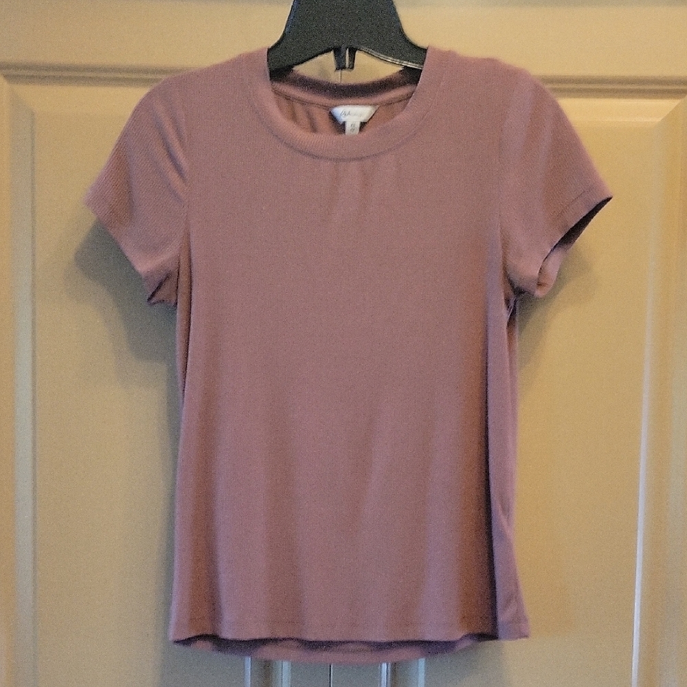 Ribbed Fitted Top